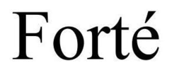FORTÉ trademark