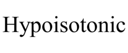 HYPOISOTONIC trademark
