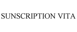 SUNSCRIPTION VITA trademark