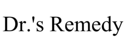 DR.'S REMEDY trademark