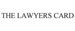 THE LAWYERS CARD trademark