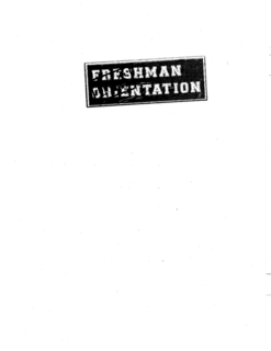 FRESHMAN DIS-ORIENTATION trademark