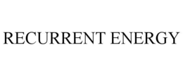 RECURRENT ENERGY trademark