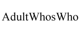 ADULTWHOSWHO trademark
