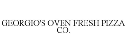 GEORGIO'S OVEN FRESH PIZZA CO. trademark