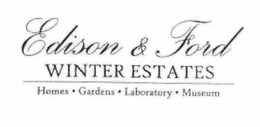 EDISON & FORD WINTER ESTATES HOMES GARDENS LABORATORY MUSEUM trademark