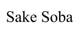 SAKE SOBA trademark
