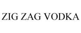 ZIG ZAG VODKA trademark