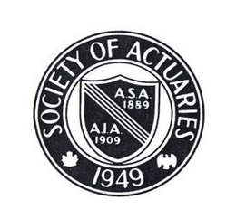 SOCIETY OF ACTUARIES 1949 A.S.A. 1889 A.I.A. 1909 trademark
