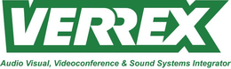 VERREX AUDIO VIDEO, VIDEOCONFERENCE & SOUND SYSTEMS INTEGRATOR trademark