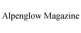 ALPENGLOW MAGAZINE trademark
