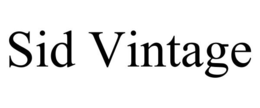 SID VINTAGE trademark