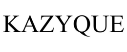KAZYQUE trademark