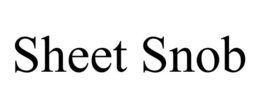 SHEET SNOB trademark
