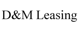 D&M LEASING trademark