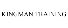 KINGMAN TRAINING trademark