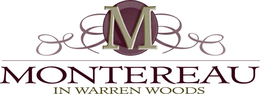 M MONTEREAU IN WARREN WOODS trademark