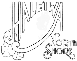 HALE'IWA NORTHSHORE trademark