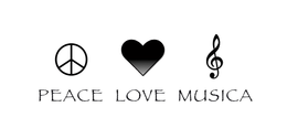 PEACE LOVE MUSICA trademark