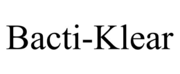 BACTI-KLEAR trademark