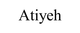 ATIYEH trademark