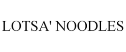LOTSA' NOODLES trademark