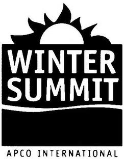 WINTER SUMMIT APCO INTERNATIONAL trademark