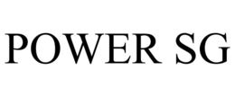 POWER SG trademark