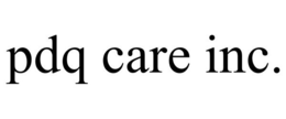 PDQ CARE INC. trademark