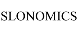 SLONOMICS trademark