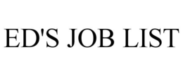 ED'S JOB LIST trademark