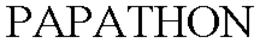 PAPATHON trademark