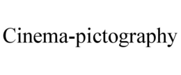 CINEMA-PICTOGRAPHY trademark
