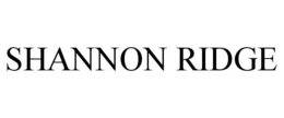 SHANNON RIDGE trademark