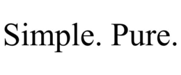 SIMPLE. PURE. trademark