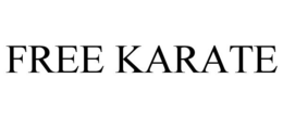 FREE KARATE trademark