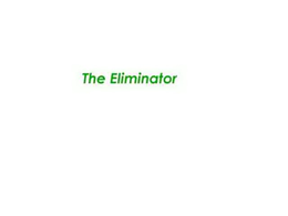 THE ELIMINATOR trademark
