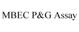 MBEC P&G ASSAY trademark
