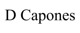 D CAPONES trademark