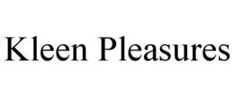 KLEEN PLEASURES trademark