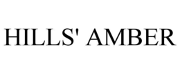 HILLS' AMBER trademark