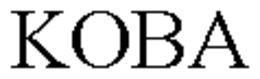 KOBA trademark