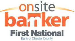 ONSITE BA1NKER FIRST NATIONAL BANK OF CHESTER COUNTY trademark