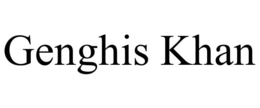 GENGHIS KHAN trademark
