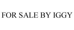 FOR SALE BY IGGY trademark