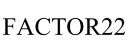 FACTOR22 trademark