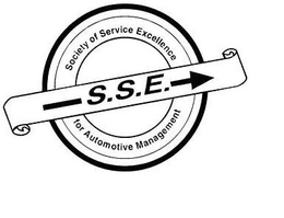 S.S.E. SOCIETY OF SERVICE EXCELLENCE FOR AUTOMOTIVE MANAGEMENT trademark