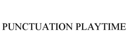 PUNCTUATION PLAYTIME trademark