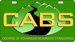 CABS COURSE OF ADVANCED BUSINESS STANDARDS trademark
