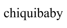CHIQUIBABY trademark